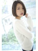 小顔ボブ
