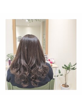 ナノハナ 鹿沼で唯一本格ヘッドスパが出来る美容室　女子力アップヘアー