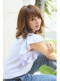 20代30代40代50代小顔カット黒髪ワンレンボブルフネビージュ前髪