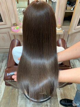 アンベリール 大名(Embellir) 傷みを直したい方来て下さい美髪髪質改善エステ+イルミナカラー