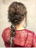 【  ニュアンス編みおろしアレンジ  】