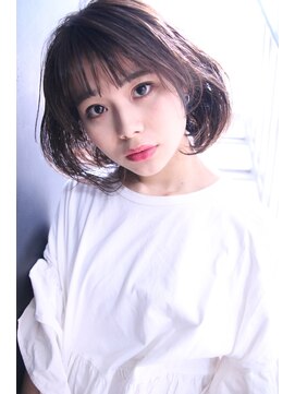 ブーケ(BOUQUET) ＢＯＵＱＵＥＴ大きめワンカールボブ 西川 タンバルモリ