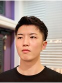 爽やかツーブロックスタイル