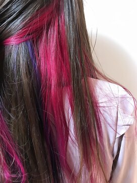 ビーハイブ ギフト(BeeHIVE GIFT) インナーカラー ピンク パープル