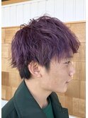 ワインパープルヘア