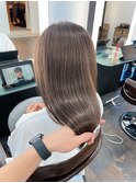 ブリーチで作るスモーキーベージュ × LAケラチントリートメント