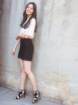 バルベストーキョーサウス(BARBES TOKYO SOUTH)&nbsp;20代・30代/大人可愛い/暗髪/ニュアンスカラー/ゆるウェーブ