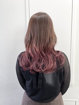 アライブ キチジョウジ(ALIVE Kichijoji) ピンクブラウングラデーションカラー