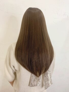 グルグル 妙典店(GULGUL) インナーグレージュ　ニュアンスストレート　妙典