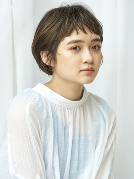 ピークアブー アヴェダ アトレ恵比寿(PEEK-A-BOO AVEDA) 丸みショート/耳掛けショート　恵比寿　岡野