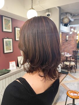 ムーン(moon) 10月#前髪カタログ#マチルダボブ#顔型別ヘアスタイル特集#ウルフ