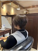 【前下がり】【ショートボブ】【30代40代50代】