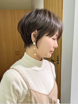 ウル 名古屋栄(ulu) 【岩間指名】骨格が綺麗に見えるマッシュショート