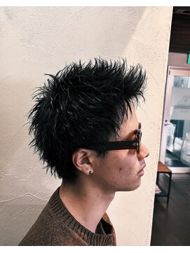 ヘアークリエイ トポライトウィロー 烏丸(Hair Create Polite willow) スパイキーショート