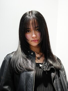 ロンプ(romp) エッジのあるレイヤーヘア【元久翔】【romp恵比寿】