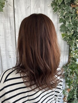 エスハートオブヘアー 植田店(ES Heart of HAIR) 夏にぴったりオレンジブラウン