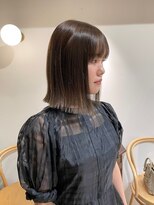 ヲタク(wotaku.)&nbsp;ベージュカラーオリーブカラーくすみカラー暗髪カラーブラウン