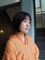 夏に人気なミニボブスタイル○