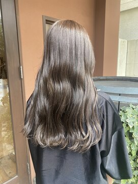 ココカラヘアー ニコ(cococara hair nico) オリーブ/髪質改善カラー/グレージュ／くすみカラー/レイヤー