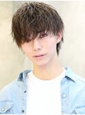 ツーブロックマッシュ流行束感爽やか無造作ソフトツイスト