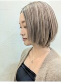 レイヤーボブ   ーホワイトシルバーverー