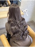 ココアベージュ×艶巻き