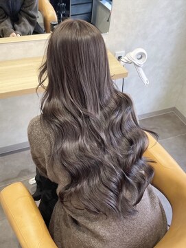 ユーザ(YUZA) ココアベージュ×艶巻き