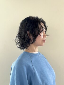 美容室 はなこ ボブウルフパーマ