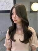 【艶カラー×顔周りカット】韓国/韓国ヘア/町田/町田駅/学割