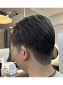ツーブログラデーションカット