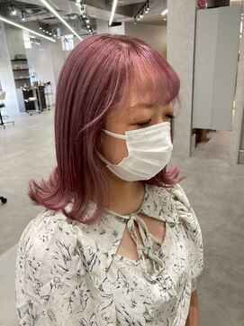 ウル バイ ドット(ulu by dot.) 【仁藤】髪質改善トリートメント/ラベンダーピンク[町田駅］