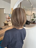 ミレナ(Milena) 柔らかベージュボブ