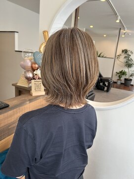 ミレナ(Milena) 柔らかベージュボブ