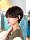 ●杉浦ミニウルフレイヤー顔周りカット前髪カットショート