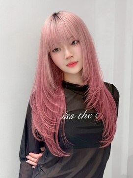 ロンドリメゾン 原宿(Lond re Maison.) オリーブグレー/ボブ/顔周り/小顔/レイヤー/髪質改善/縮毛矯正