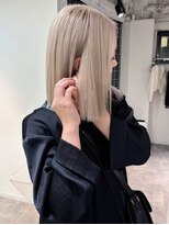 ペレ アネックス 大阪梅田茶屋町店(PELE ANNEX)&nbsp;ミディアムヘア/暗めカラー/グランマッシュ/梅田