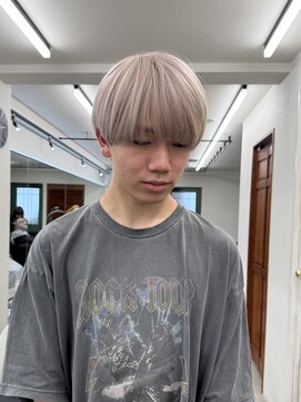 ソソ(soso) メンズホワイトベージュ