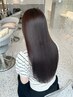 【松井限定】巻ける地毛風ストレート&カット&バイカルテ4STEPトリートメント