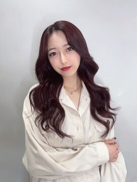 ラピス 渋谷本店(Lapis) ボルドーカラー/シールエクステ