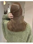 ブリーチなしオリーブベージュ♪