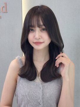 ロンド ブランシュ 錦糸町北口(Lond blanche) 韓国顔周り/バタフライカット/ミディアムレイヤーカット/錦糸町