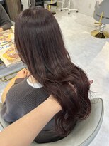 マリアバイアフロート(Maria by AFLOAT)&nbsp;〈藤間〉ブリーチなしココアブラウン/韓国巻き/レイヤーカット