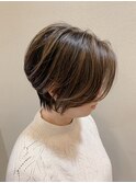 大人ショートボブ