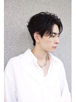 men's salon HYPE 名古屋伏見 メンズサロン/men'sパーマ/men'sカット/men'sショート メンズカット×フェザーパーマ(伏見/伏見駅/栄/メンズ)