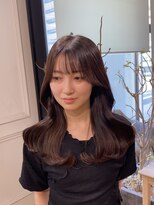 テラバイルヴェール 各務原(TERRA by LeVert)&nbsp;韓国ヘアヨシンモリワンホンレイヤーオリーブブラウン