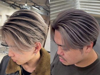 DUG横浜 MEN'Sカット/MEN'Sパーマ/MEN'Sバーバー/フェード【6/2 NEW OPEN(予定)】の写真/【後悔させません。】バレイヤージュやハイライトで高評価◎横浜で高クオリティを体感☆色落ちも綺麗◎
