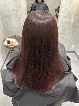 ハル 泉中央駅前店(hal) イルミナカラーでつくる艶ピンク♪