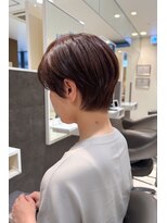 クラメール 黒崎コムシティ店(Kraemer)&nbsp;骨格補正ショート×ベリーブラン（高質感潤いカラー）