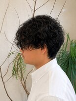 フゥカ 売市店(fuka)&nbsp;青森 八戸 スパイラルパーマ メンズスタイル 大人スタイル