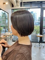 アロン(alon) 丸みシルエットが可愛い 大人のショートボブ